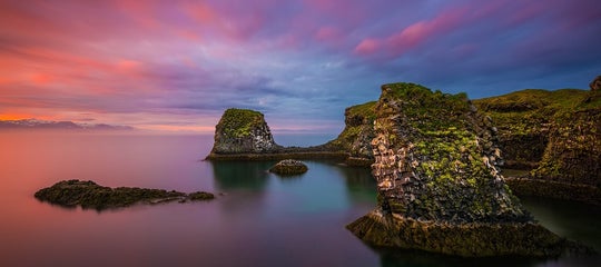 Hellnar_Midnight sun_Summer_Snæfellsnes.jpg