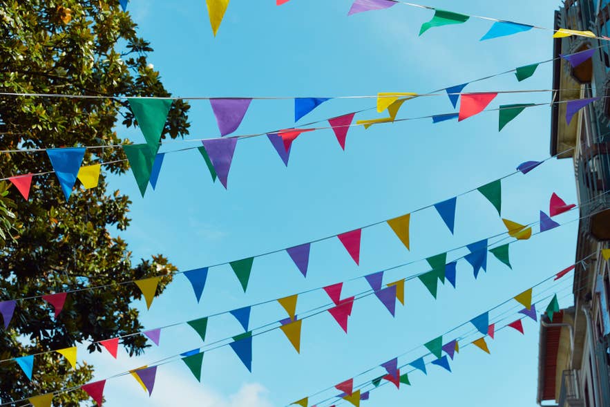 Festive bunting Festive bunting