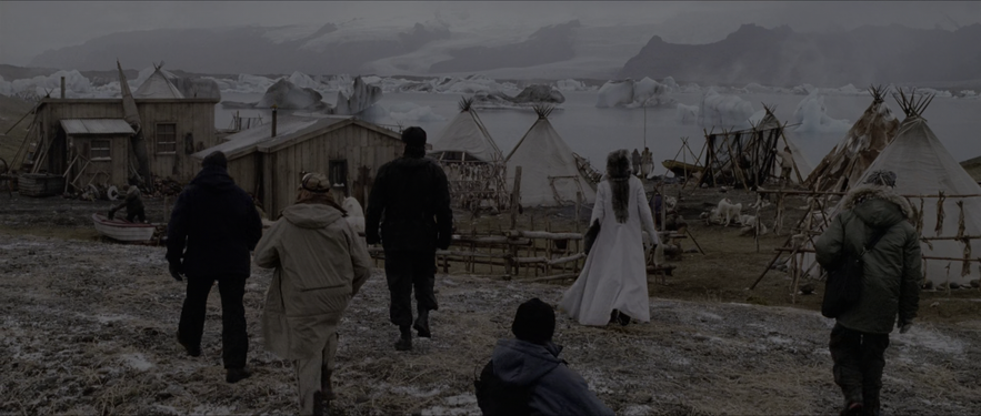 Jokulsarlon glacier lagoon as it appears in the movie Lara Croft: Tomb Raider