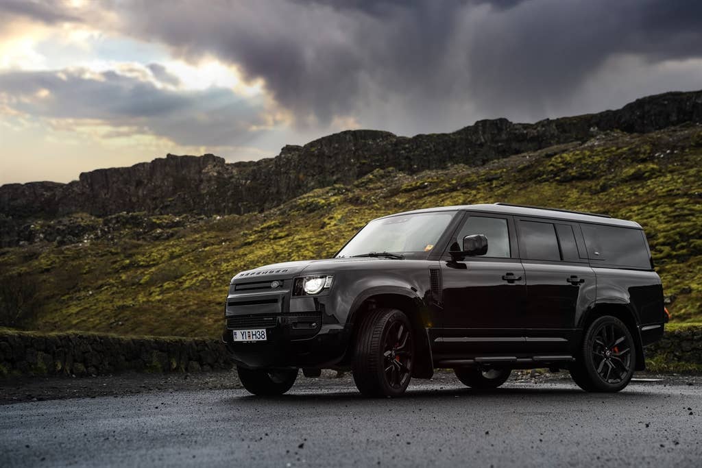 A luxury vehicle will take you from the Icelandic capital to the airport.