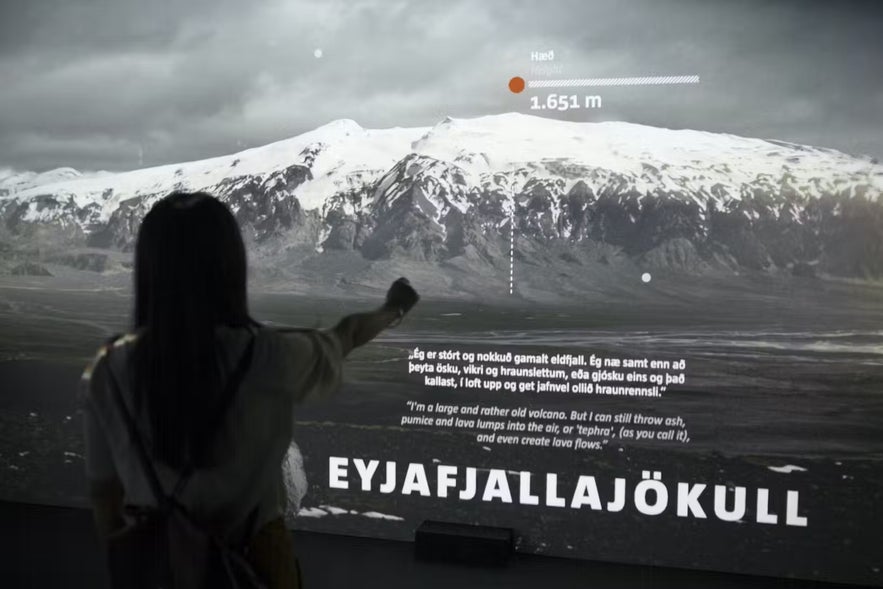 The exhibits at LAVA Centre are interactive.