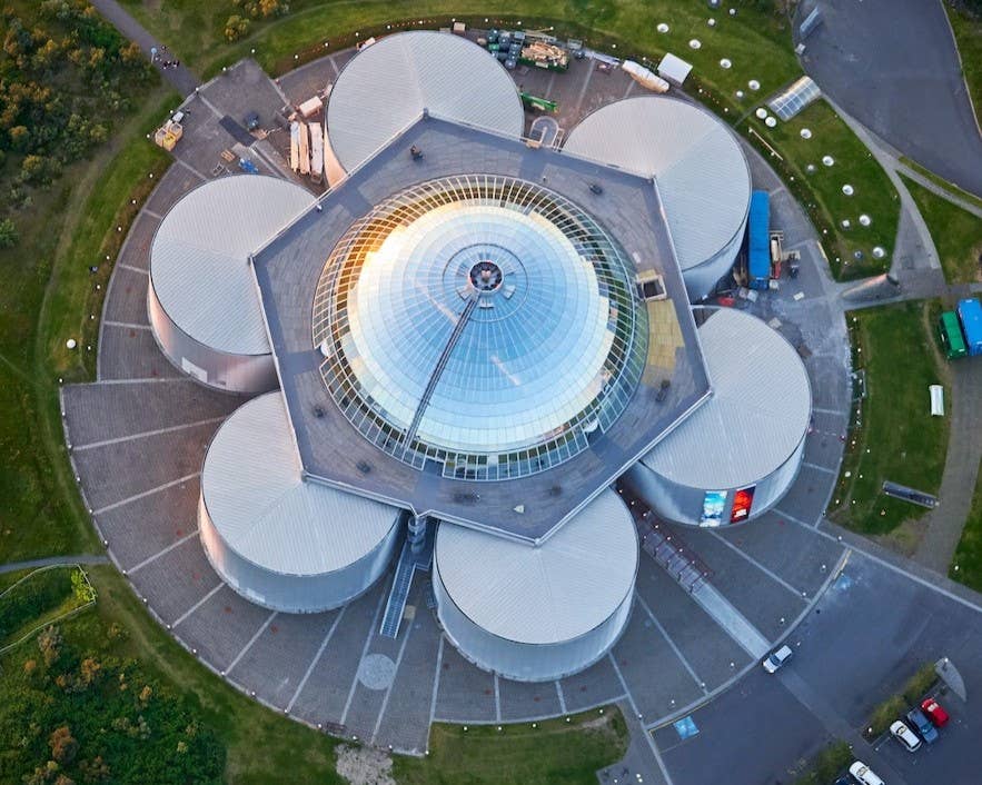 Perlan is a landmark in Reykjavik, the capital of Iceland