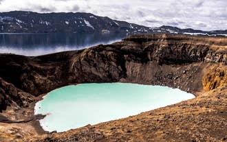 Askja fait partie d'un vaste système de caldeiras dans le nord de l'Islande.