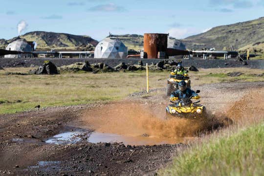 Volcanic Springs ATV Tour with Optional Transfer from Reykjavik