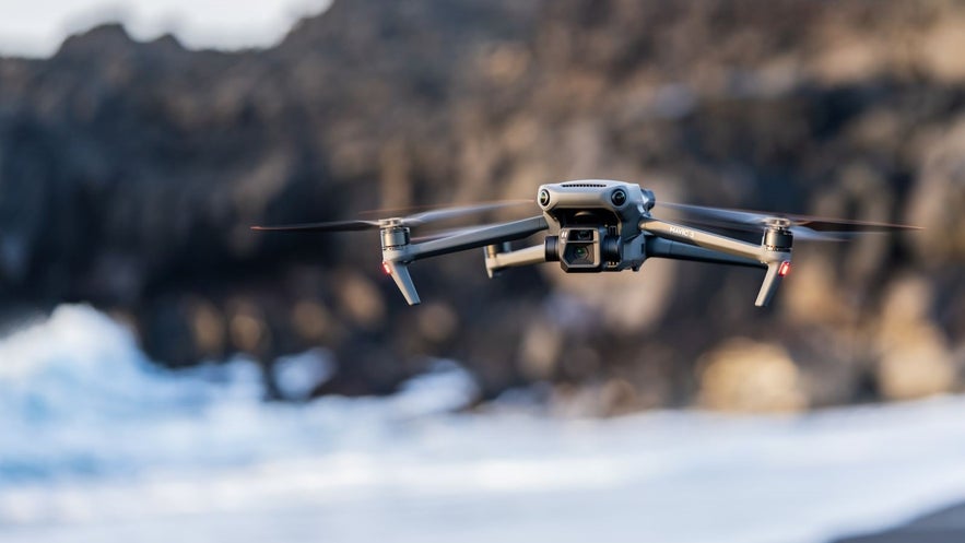 Drone photography at Reykjanes Peninsula offers incredible views for those flying drones in Iceland’s wild terrain.