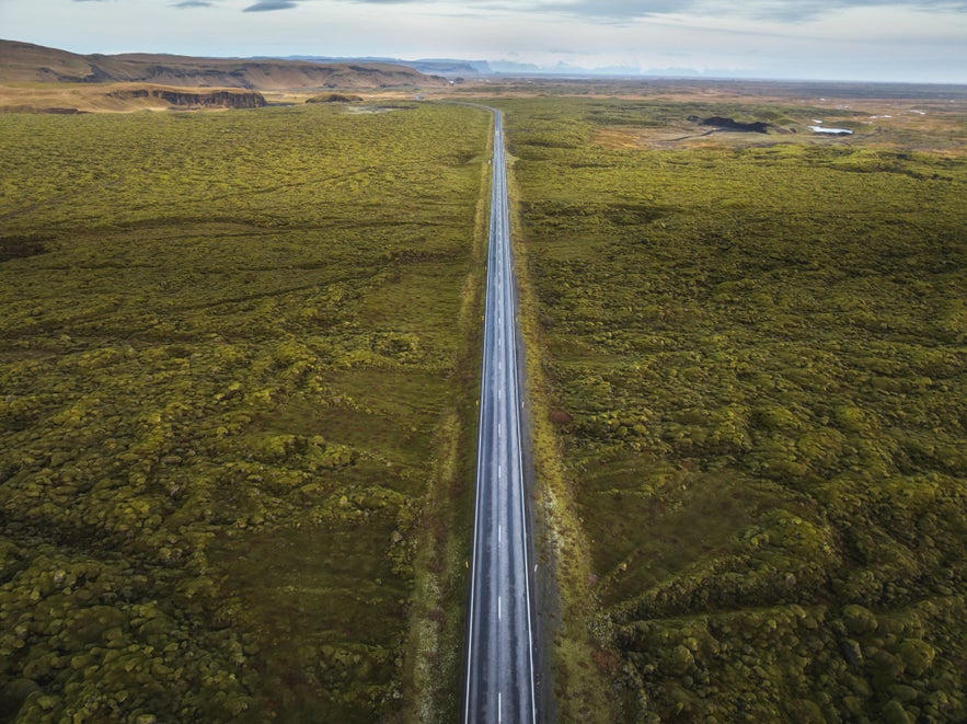 The Eldhraun lava field from the Lakagigar eruption is the biggest in Iceland