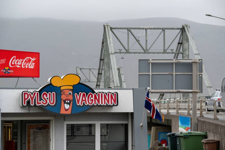 Trying Icelandic hot dogs at Pylsuvagninn is a must-try food experience among the top things to do in Selfoss.