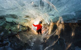 Spectacular 2.5 Hour Crystal Ice Cave Tour inside Vatnajokull with Transfer from Jokulsarlon