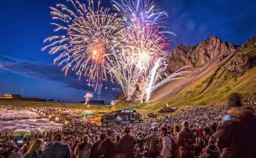 Thjodhatid is the biggest festival in Iceland