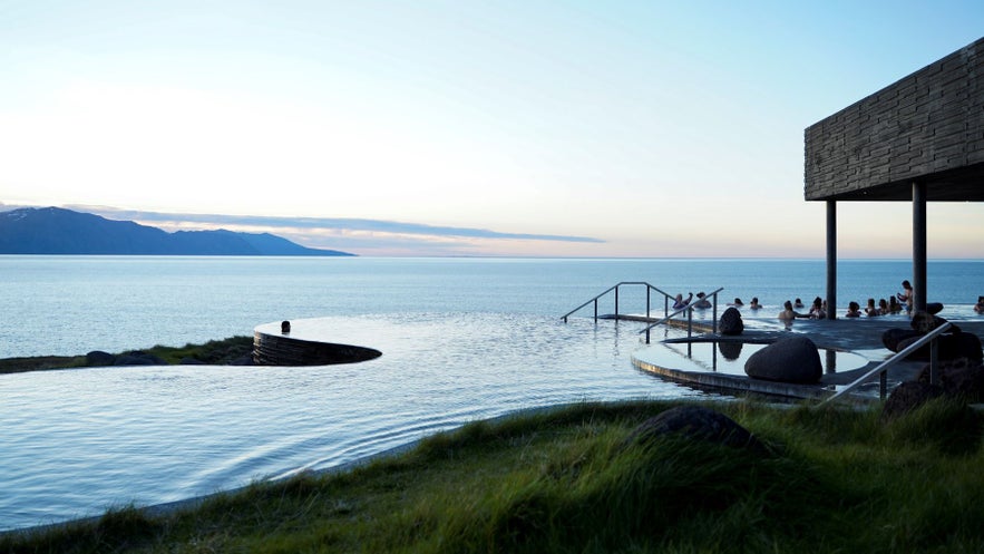 Enjoy a soak in Geosea bath in Husavik