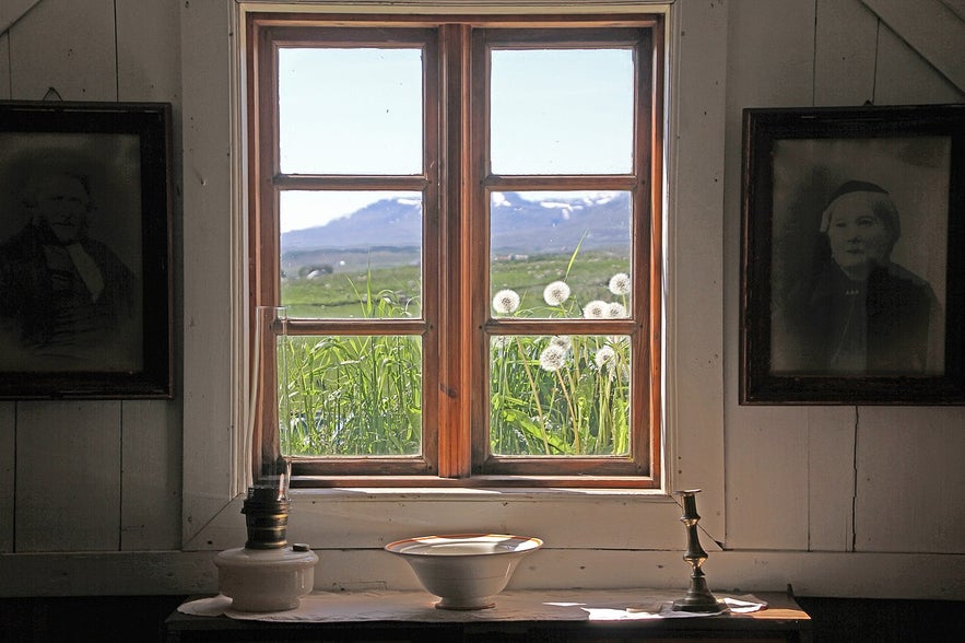 There is some beautiful nature around Glaumbaer in North Iceland There is some beautiful nature around Glaumbaer in North Iceland