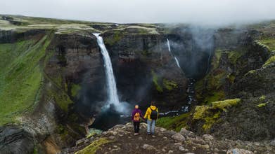 Private 4x4 Haifoss Waterfall & Secret Circle Tour from Reykjavik