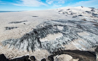 Enjoy an up-close aerial perspective of Iceland's glaciers with a thrilling helicopter tour.