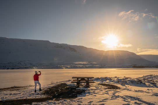 Private Eyjafjordur Snowshoe Hike from Akureyri