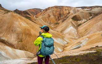 Excursion de Randonnée au Landmannalaugar & Visite des Sources d'Eau Chaude depuis Reykjavik