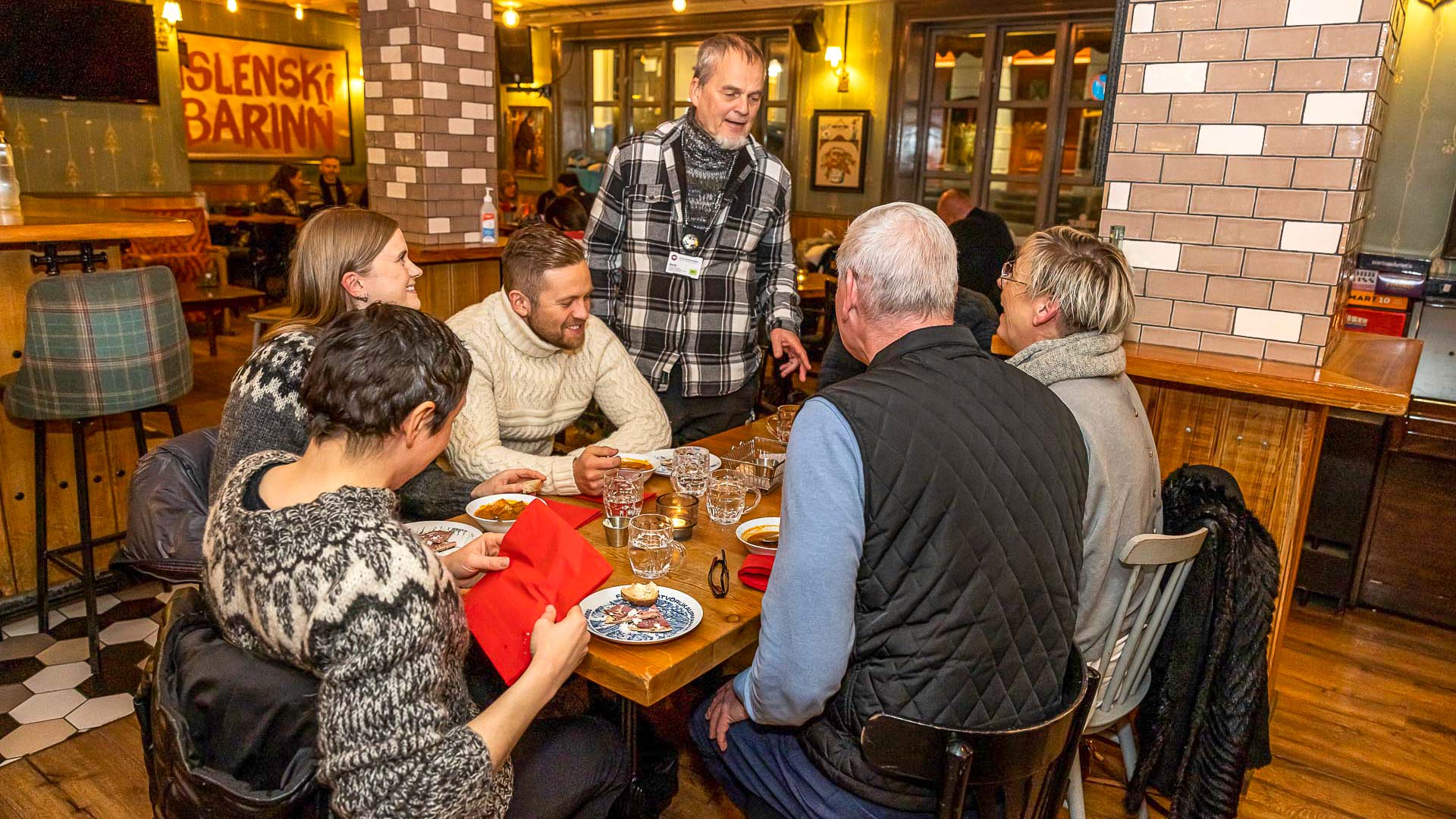 Friends and families can enjoy some of the best traditional Icelandic cuisines in the Reykjavik food tour.
