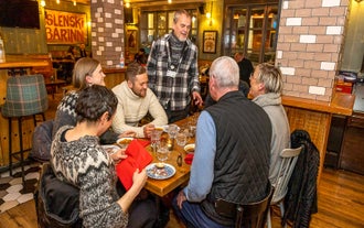 Friends and families can enjoy some of the best traditional Icelandic cuisines in the Reykjavik food tour.