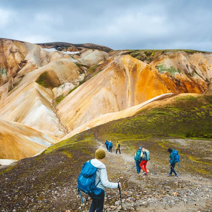 Once-in-a-Lifetime 4-Day Highland Hiking Tour of the Laugavegur Trail from Reykjavik