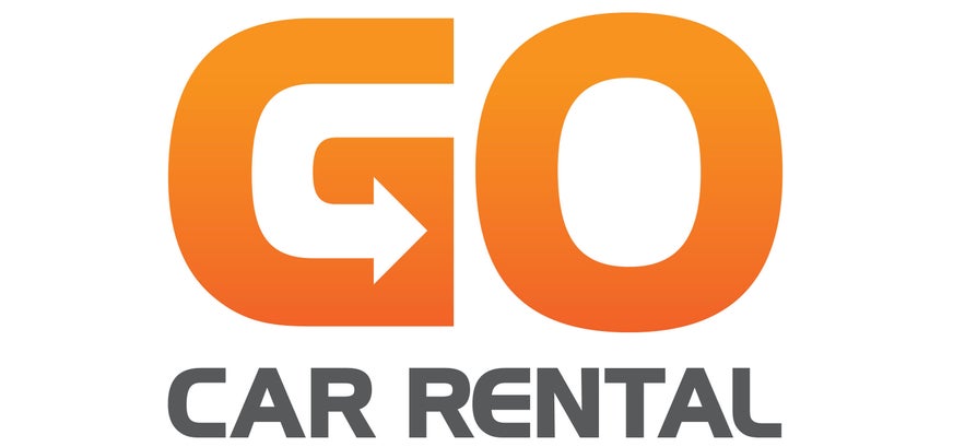 Go Car Rental logo for a popular company offering a wide range of car rental in Iceland.