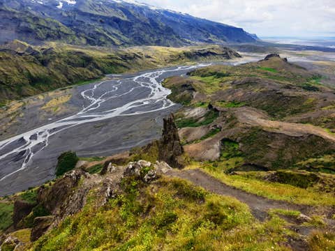 Private 8-Hour Hiking Tour on Thorsmork Valley with Seljalandsfoss Waterfall from Selfoss