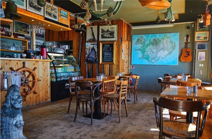 Stop by the Bryggjan restaurant in Grindavik