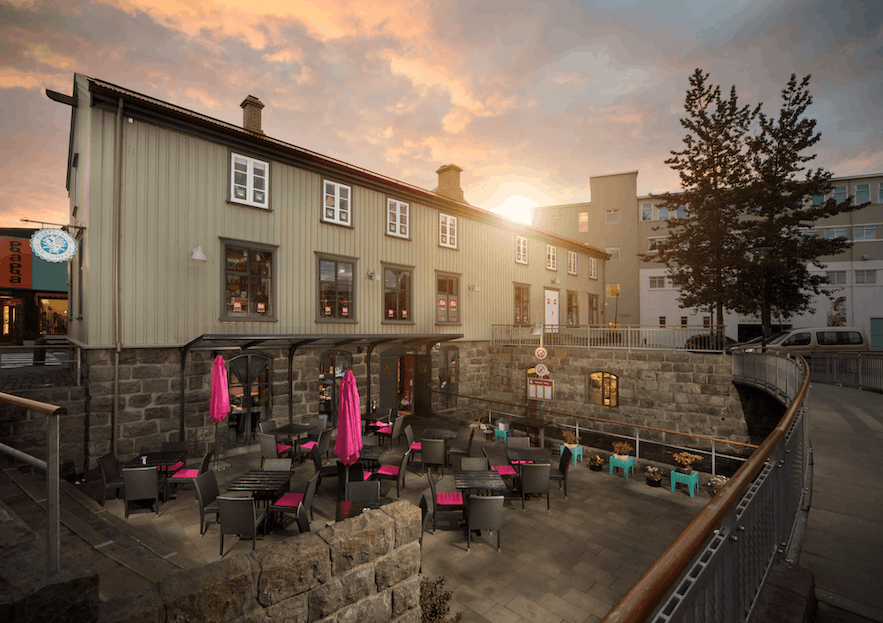 Fiskifélagið, or the Fish Company, is in a prime location in downtown Reykjavik