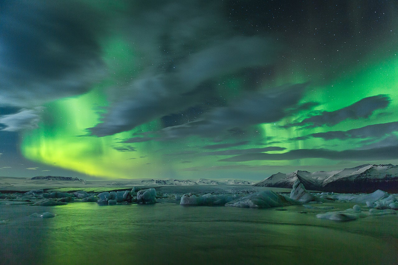 3-dagers tur med nordlys, isgrotte, brelagune, Den Gylne Sirkel og Sørkysten