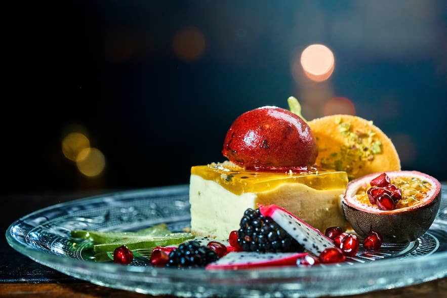 You can get delicious Skyr-based desserts at Tapas Barinn in Reykjavik You can get delicious Skyr-based desserts at Tapas Barinn in Reykjavik