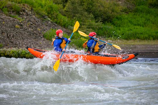 Inflatable Kayaking Tour on the Hvita River With Pickup from Reykjavik