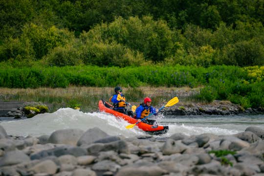 Inflatable Kayaking Tour on the Hvita River With Pickup from Reykjavik