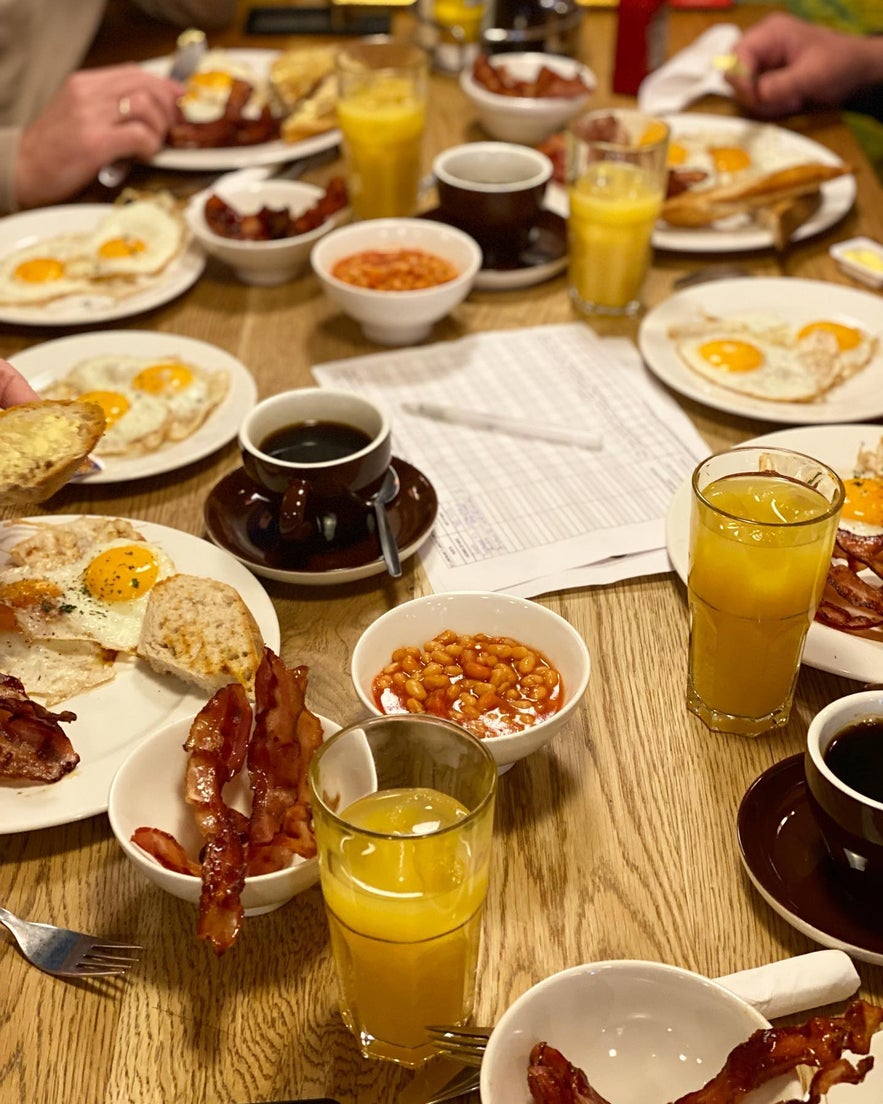 The Laundromat Cafe offers some of the best breakfast in Reykjavik.