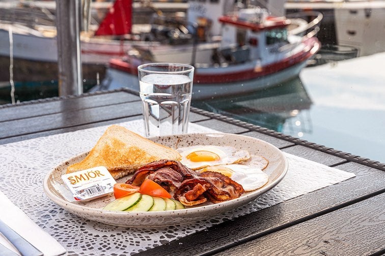 You can grab a breakfast by Reykjavik's old harbor at Kaffivagninn.