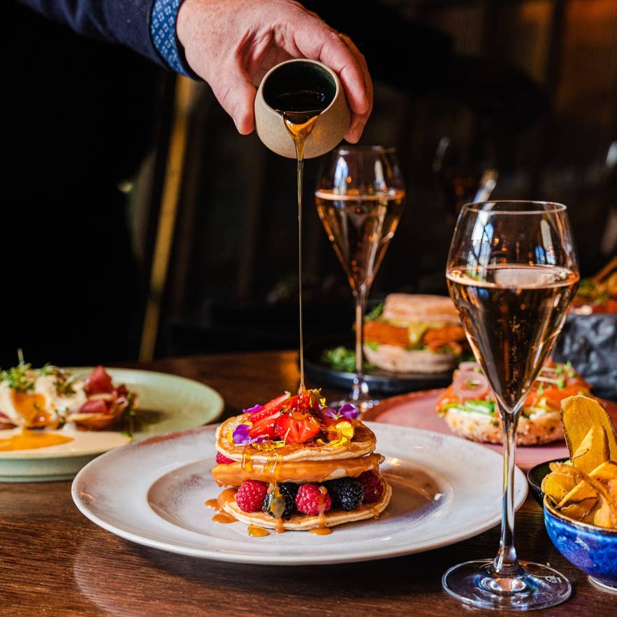 The delicious brunch at Monkeys is sure to be memorable!