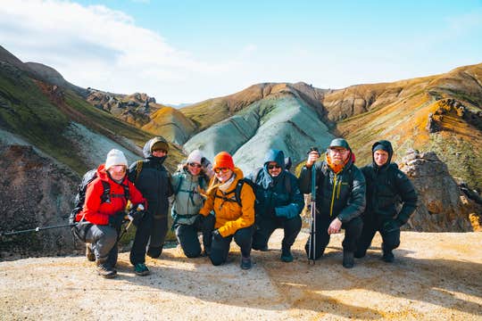 Small-Group 3-Day All-Inclusive Hiking Tour of Landmannalaugar from Reykjavik