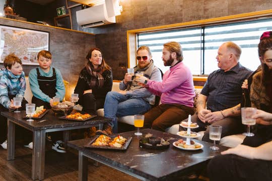 Sunset Harbor Cruise from Reykjavik with Three-Course Dinner