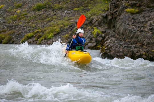 Inflatable Kayak Tour from South Iceland