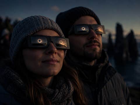 Iceland Solar Eclipse Expedition from Reykjavik with Guide and Lunch