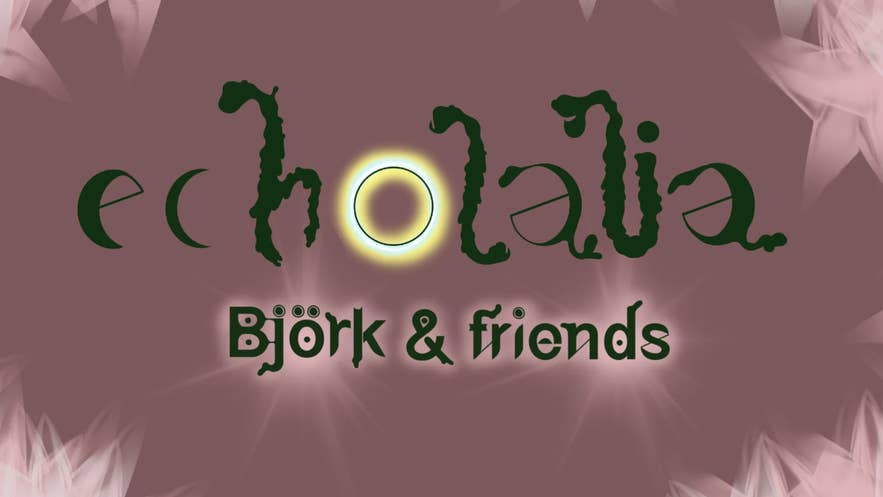 Locandina del festival Echolalia per l’evento di Bjork e amici in Islanda il 12 agosto 2026. Locandina del festival Echolalia per l’evento di Bjork e amici in Islanda il 12 agosto 2026.