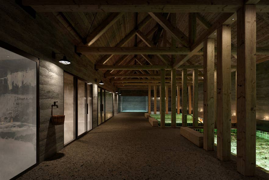 The Bathhouse experience at Reykjabod Hot Springs is one of the main highlights of the spa.