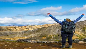 Excursion de Randonnée au Landmannalaugar & Visite des Sources d'Eau Chaude depuis Reykjavik