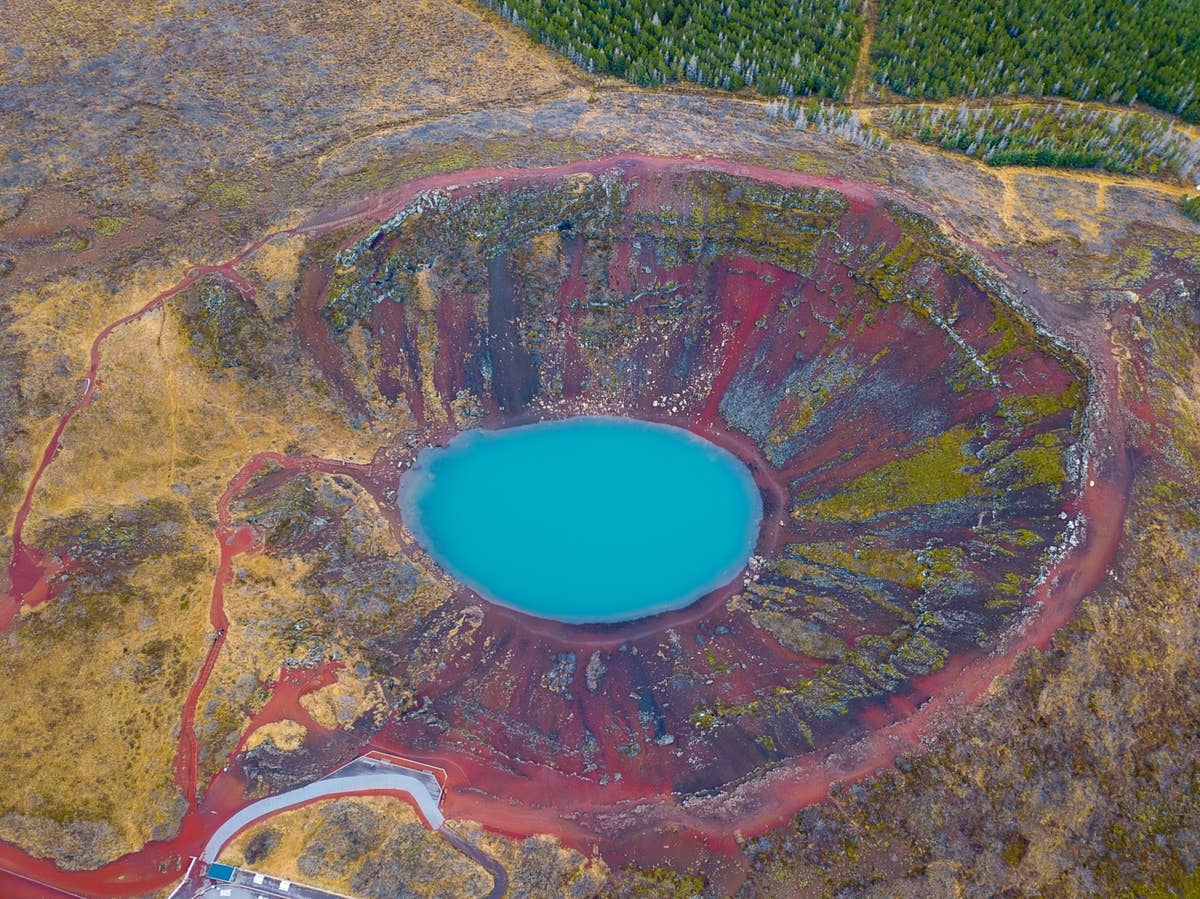 Kerið Volcanic Crater