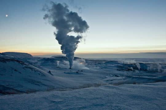 Guided Winter Day Tour of Lake Myvatn and Godafoss Waterfall from Akureyri