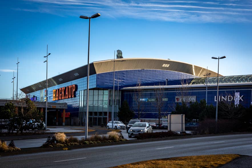A Hagkaup midrange supermarket location in Iceland.