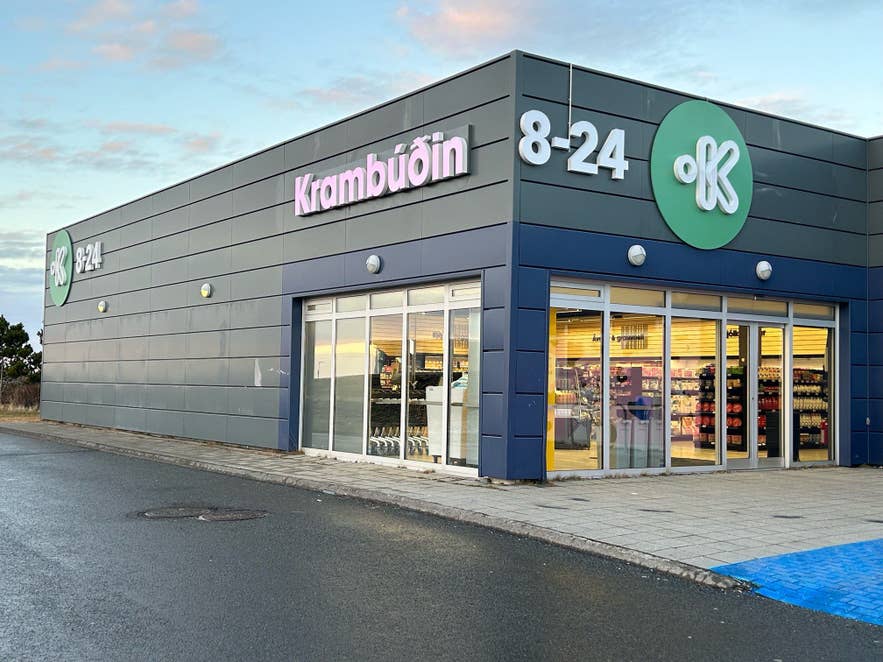A Krambudin convenience store in Iceland.