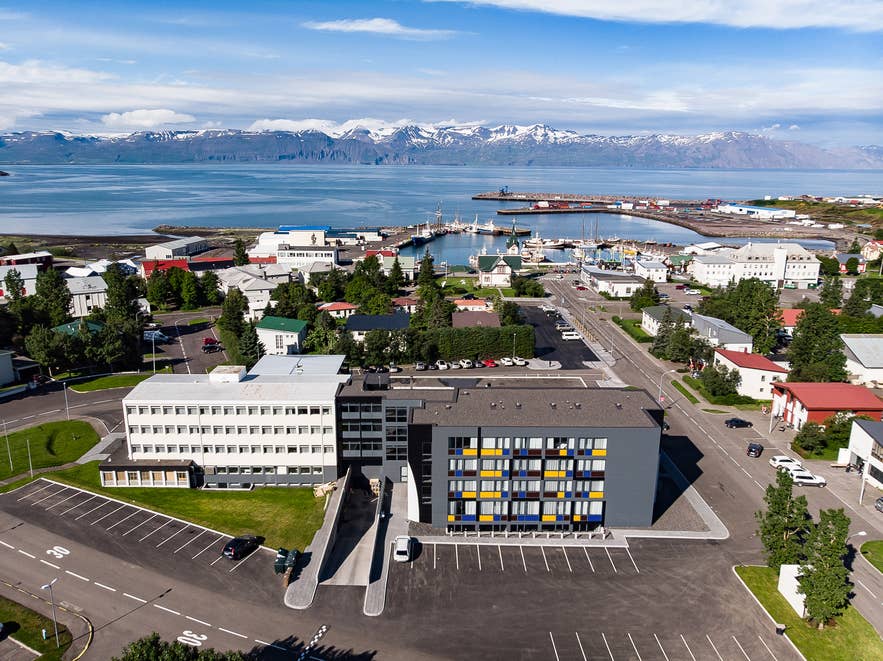 Fosshotel Husavik for Ring Road travelers in North Iceland.