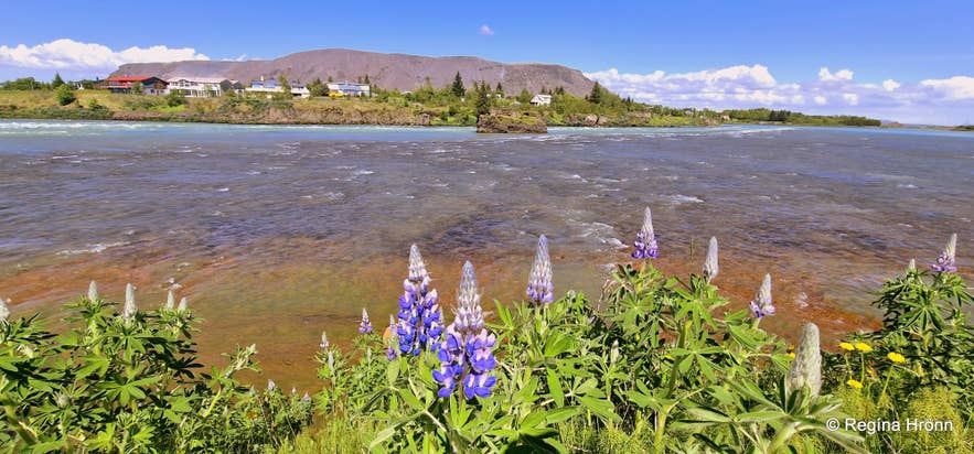 The temperamental Giantess Jóra in Jórukleif and the Lava Pots by Selfoss in South Iceland