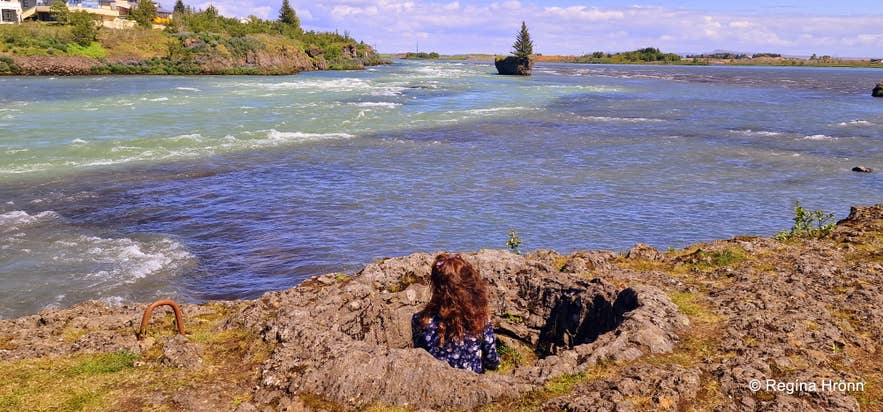 The temperamental Giantess Jóra in Jórukleif and the Lava Pots by Selfoss in South Iceland