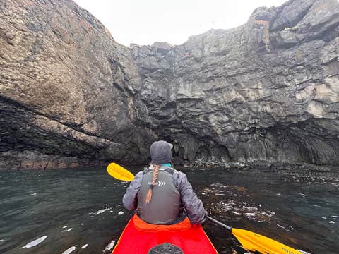 Midnight Sun Kayaking Tour from Arskogssandur in North Iceland
