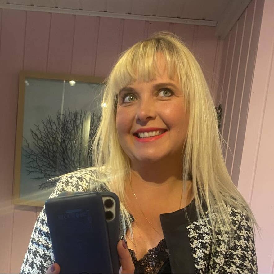 Icelandic comedian and actress Anna Svava Knútsdóttir, a regular on the country's comedy scene.