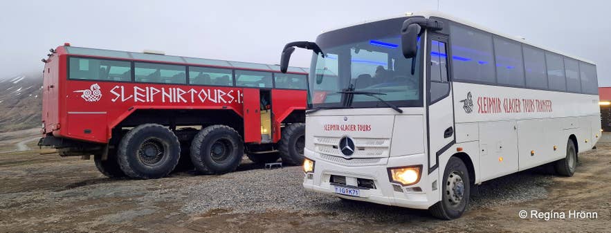 An Awesome 4-Hour Monster Truck Tour with Sleipnir on Langjökull Glacier
